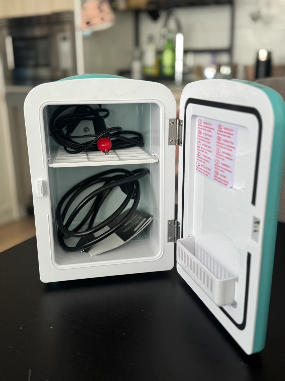 Mini Fridge - 4L - portable - Baby blue - photo 4