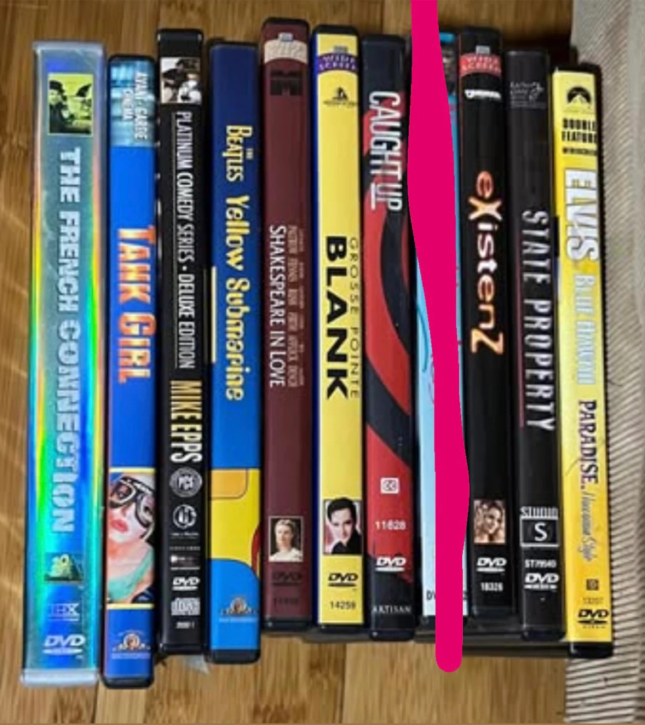 $10 each DVDs