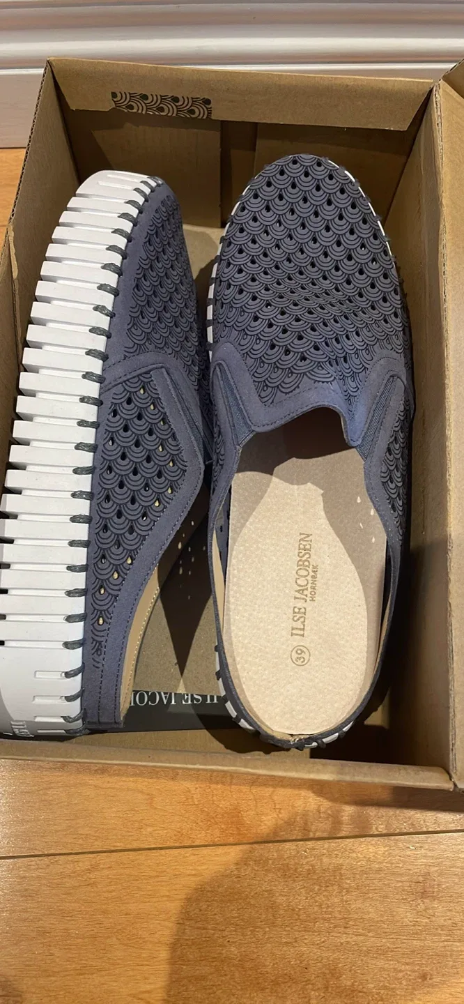 Ilse Jacobsen Tulip 3886Blue White Size 39 image indicator(4)