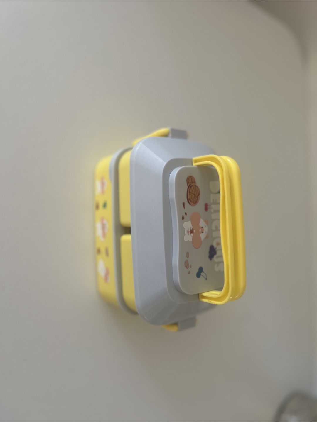 Cute Yellow Kids Lunch Box - photo 2