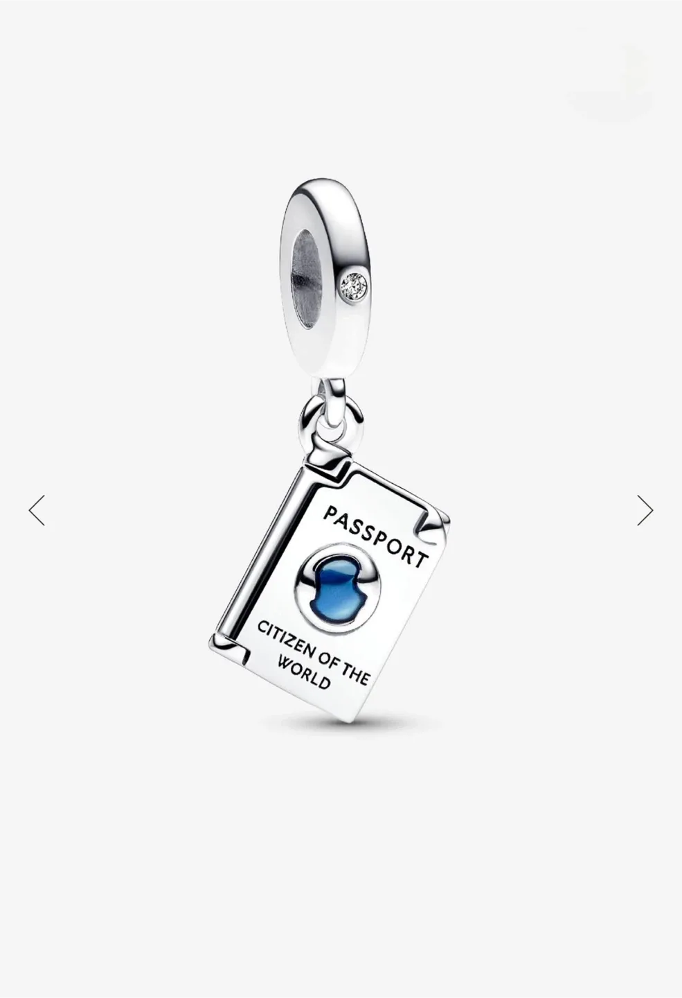 Pandora Bracelet with Passport Charm image indicator(3)