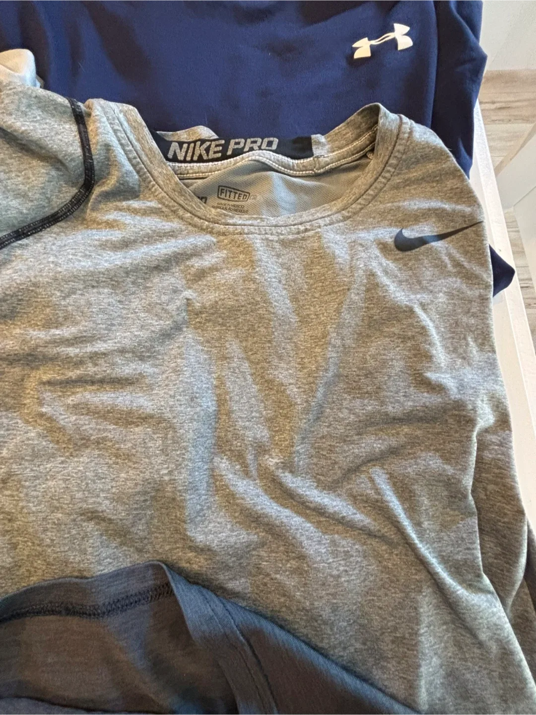 Men’s Size Medium & Large Gym Shirts & Shorts LOT For Sale image indicator(3)