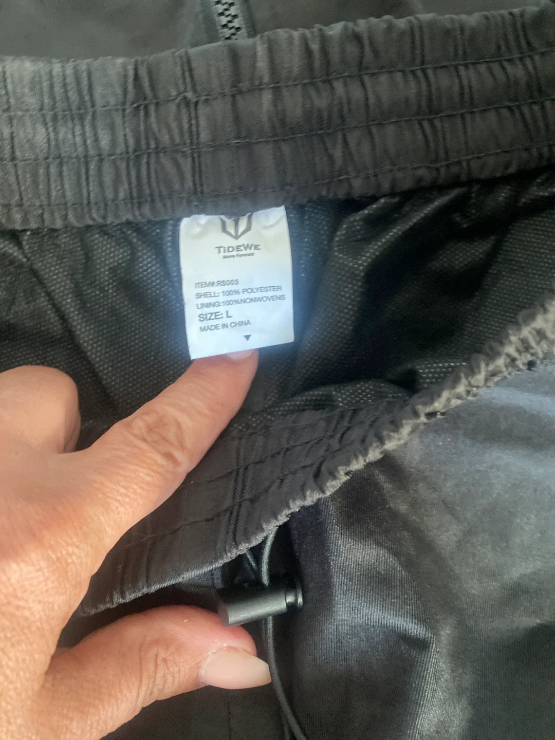 Tidewe Rain Suit - Size L - Jacket and Pants image indicator(3)