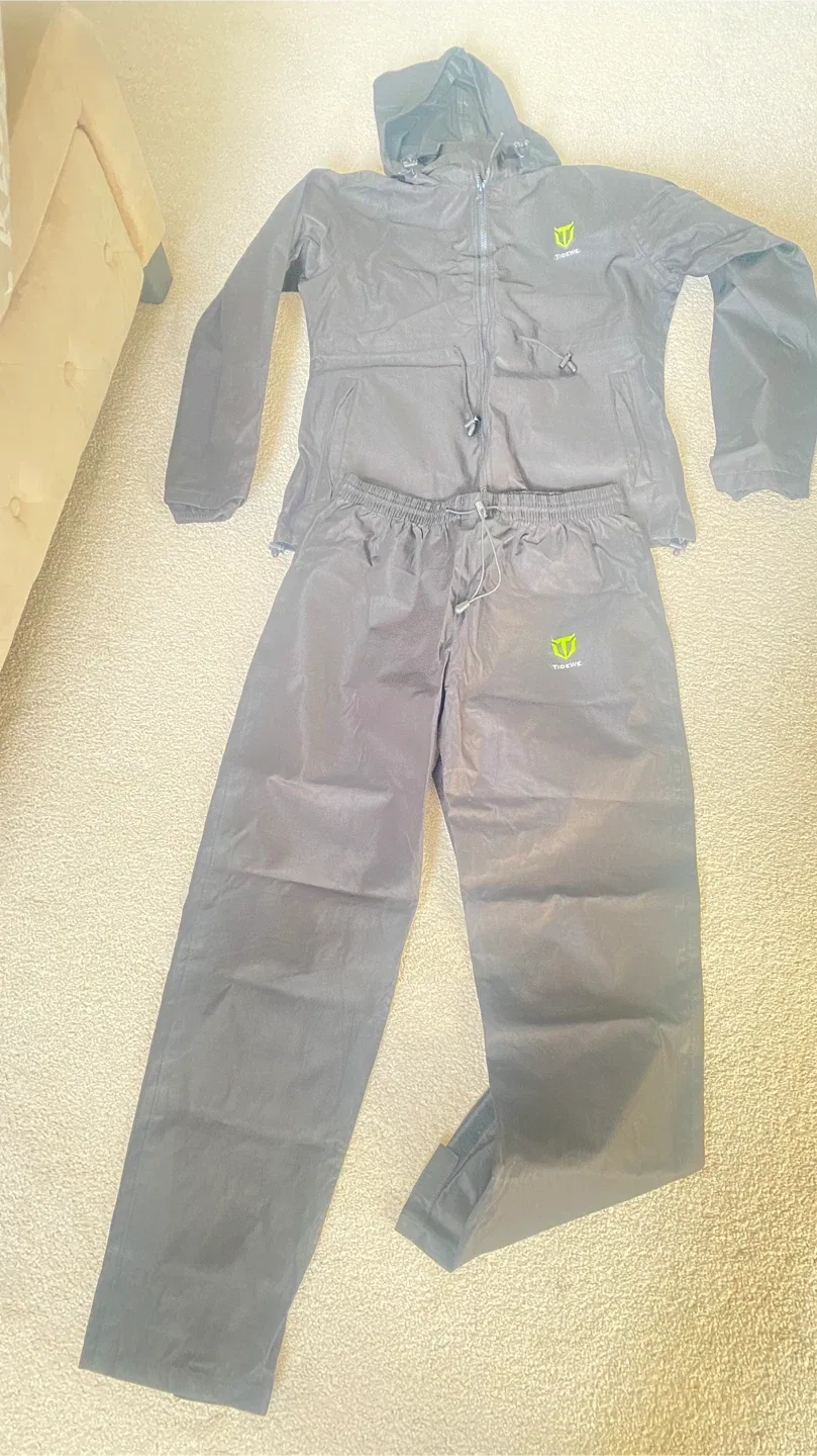 Tidewe Rain Suit - Size L - Jacket and Pants image indicator(2)