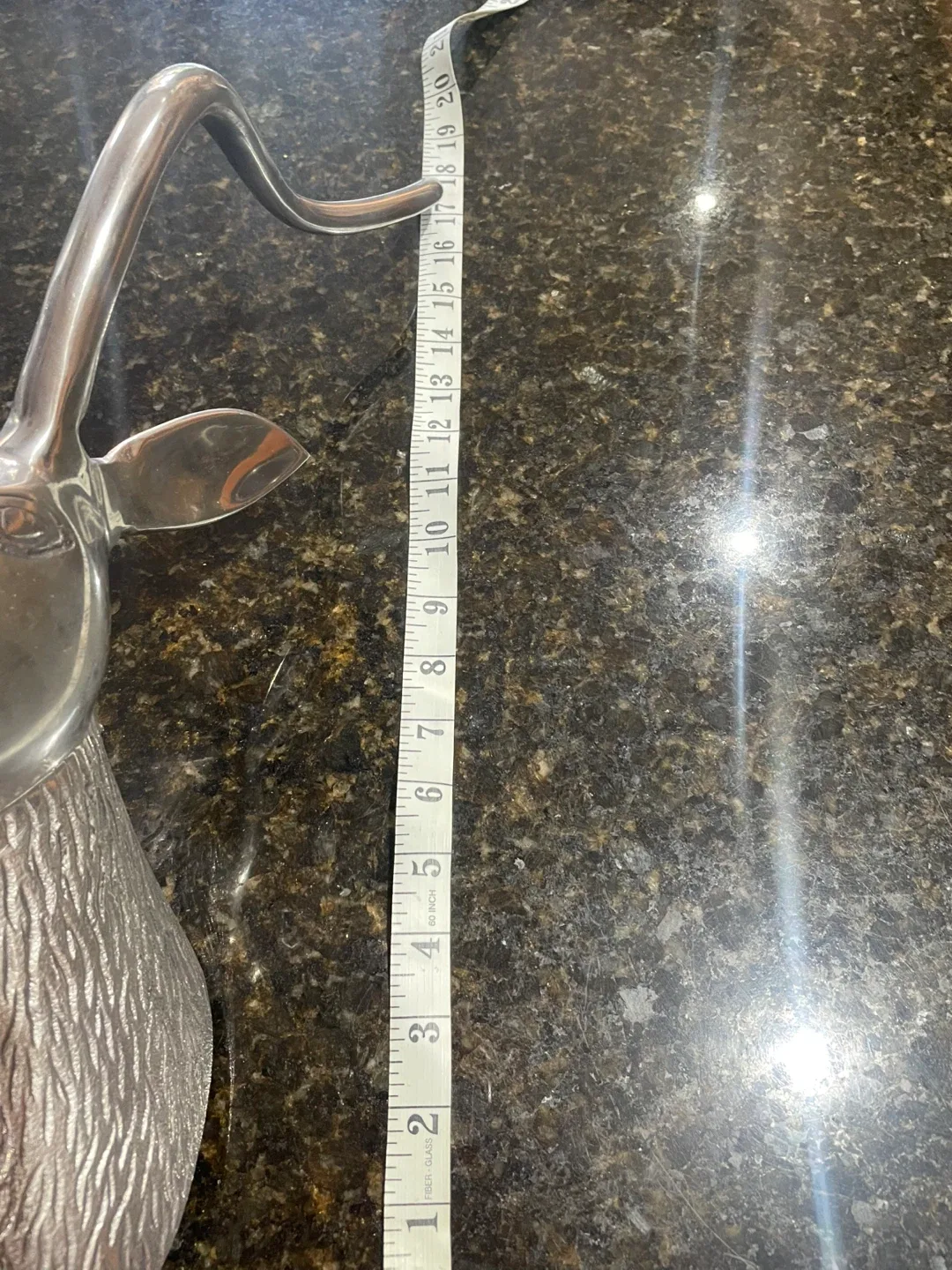 Silver Metal Deer Head Wall Mount image indicator(4)