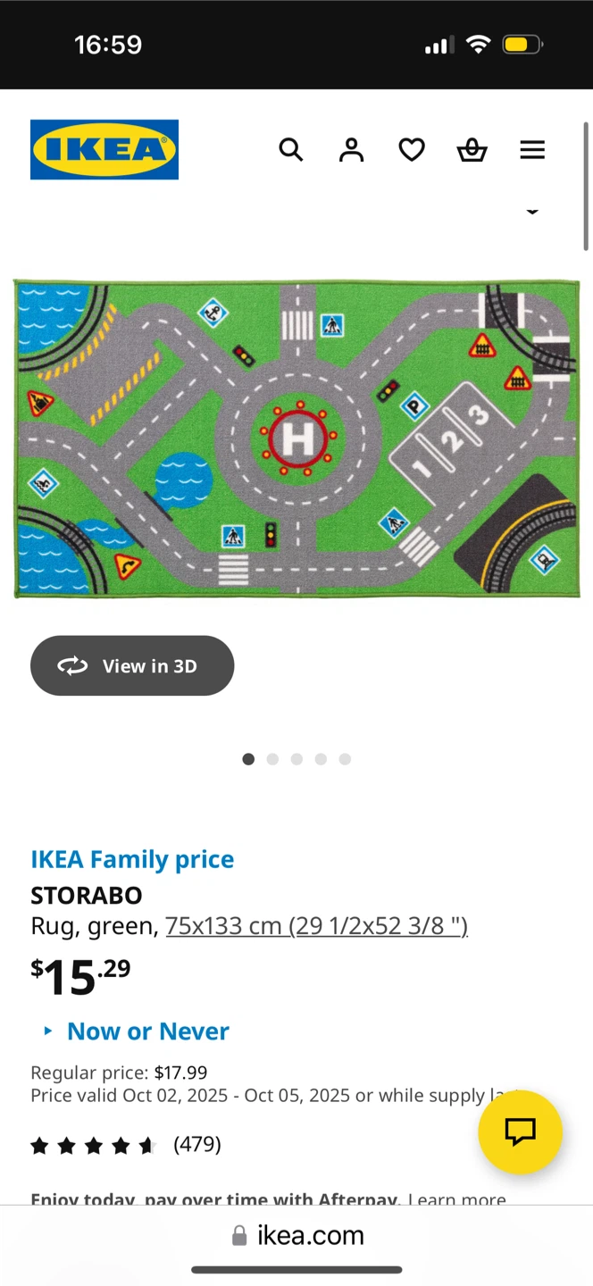 IKEA Storabo Rug - Kids Play Mat - photo 2