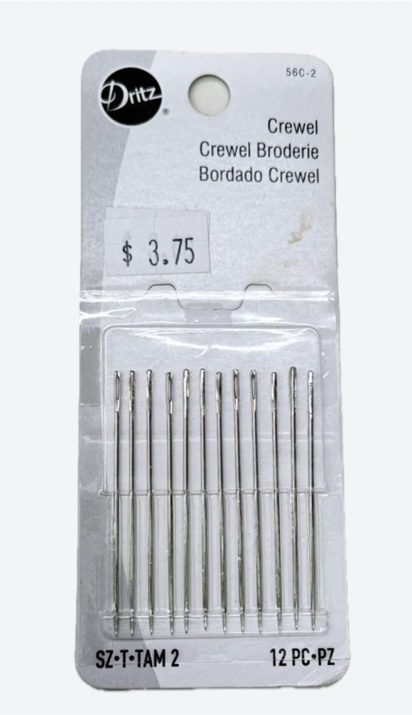 Dritz Crewel Embroidery Needles 12-Piece thumbnail