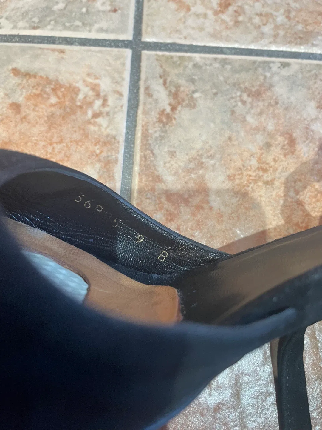 Gucci Black Suede Heels - Size 8 image indicator(3)