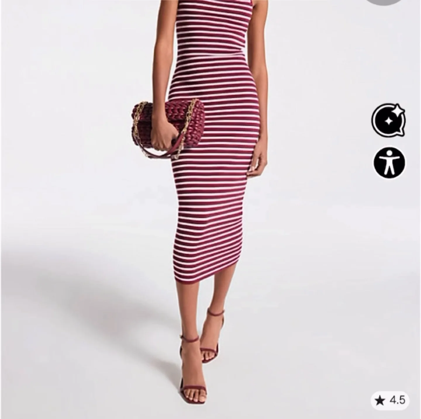 New Michael Kors Tribeca Small Woven Leather Handbag image indicator(5)