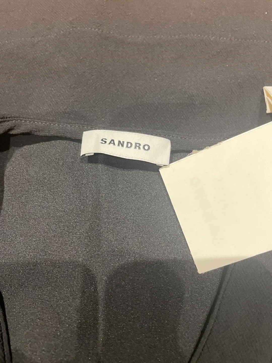 Sandro dress black size large image indicator(7)