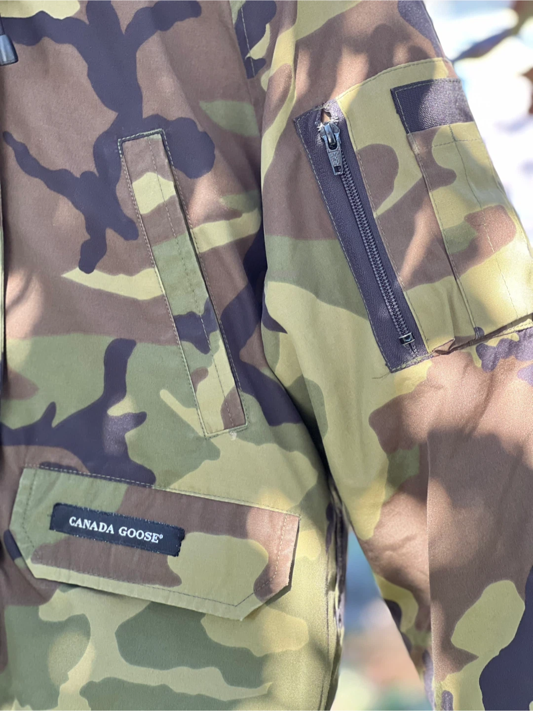 Canada Goose Youth Camo Bomber Jacket - M/M - photo 4