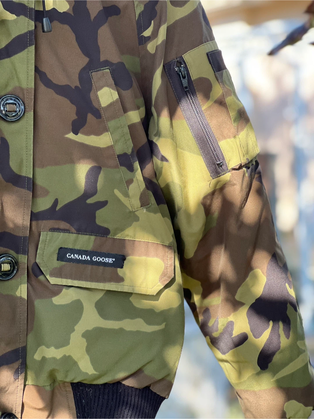 Canada Goose Youth Camo Bomber Jacket - M/M - photo 5