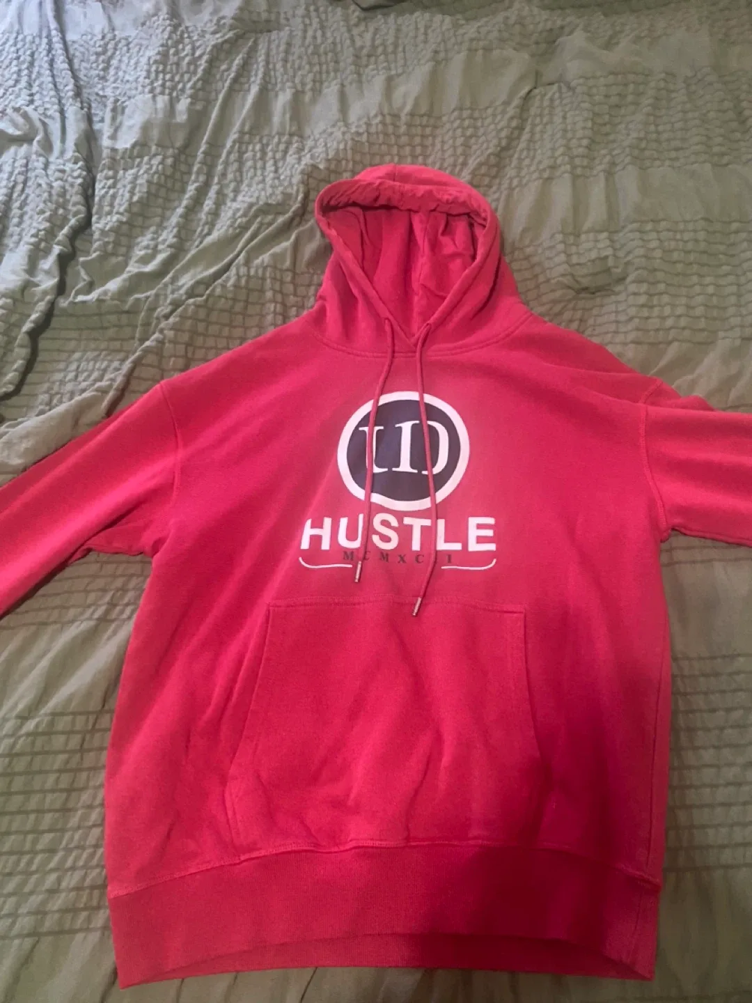 Hustle Red Hoodie thumbnail
