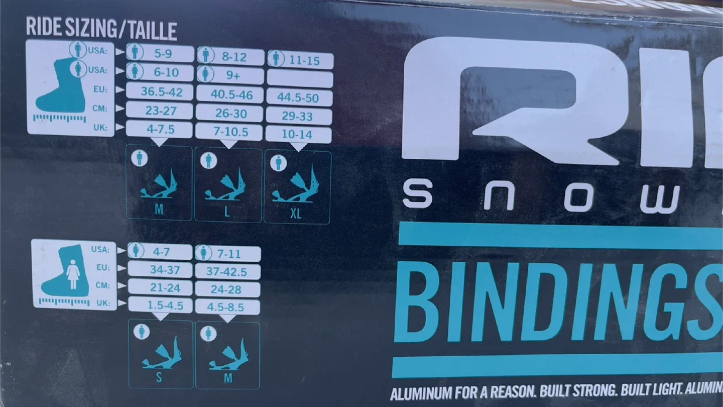 Ride Revolt Snowboard Bindings - Black/Noir - XL image indicator(4)