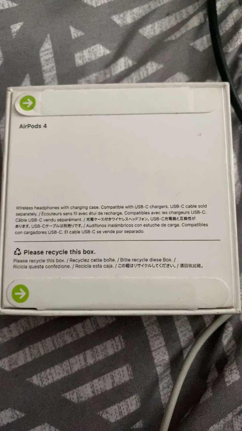 Apple Airpods Gen 4 (AUTHENTIC REAL) image indicator(2)