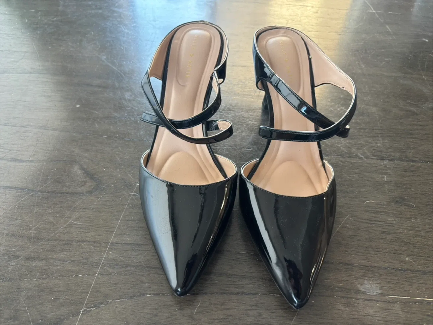Kelly & Katie Black Heels - Size 10 thumbnail