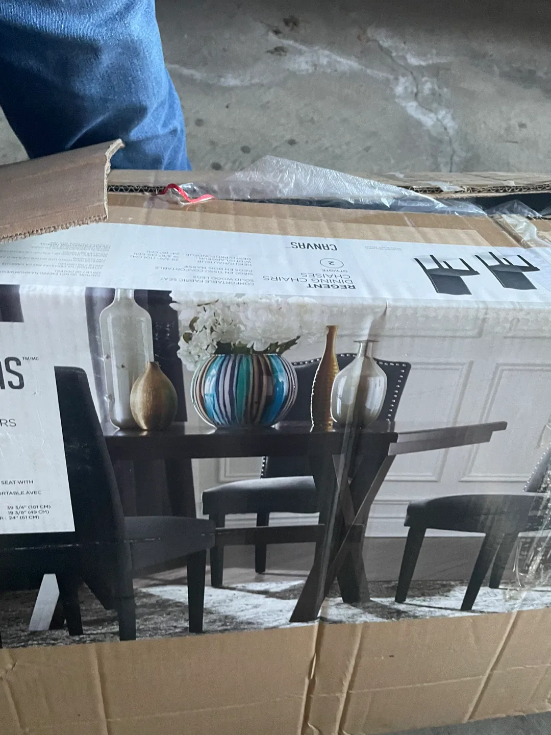 Canvas Regent Dining Chairs - Set of 2 image indicator(7)