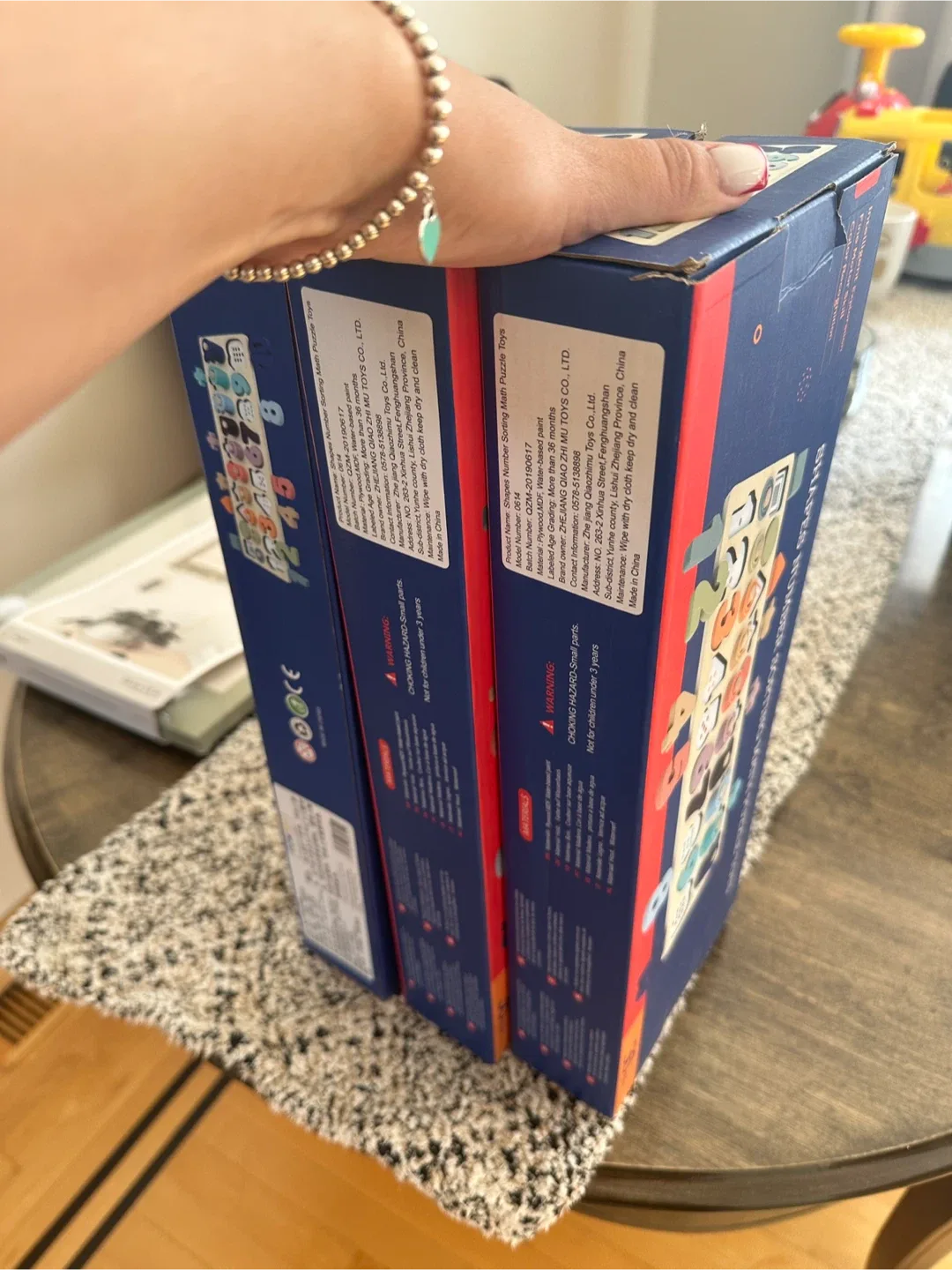 Shapes Number Sorting Math Puzzle Toys - New image indicator(3)