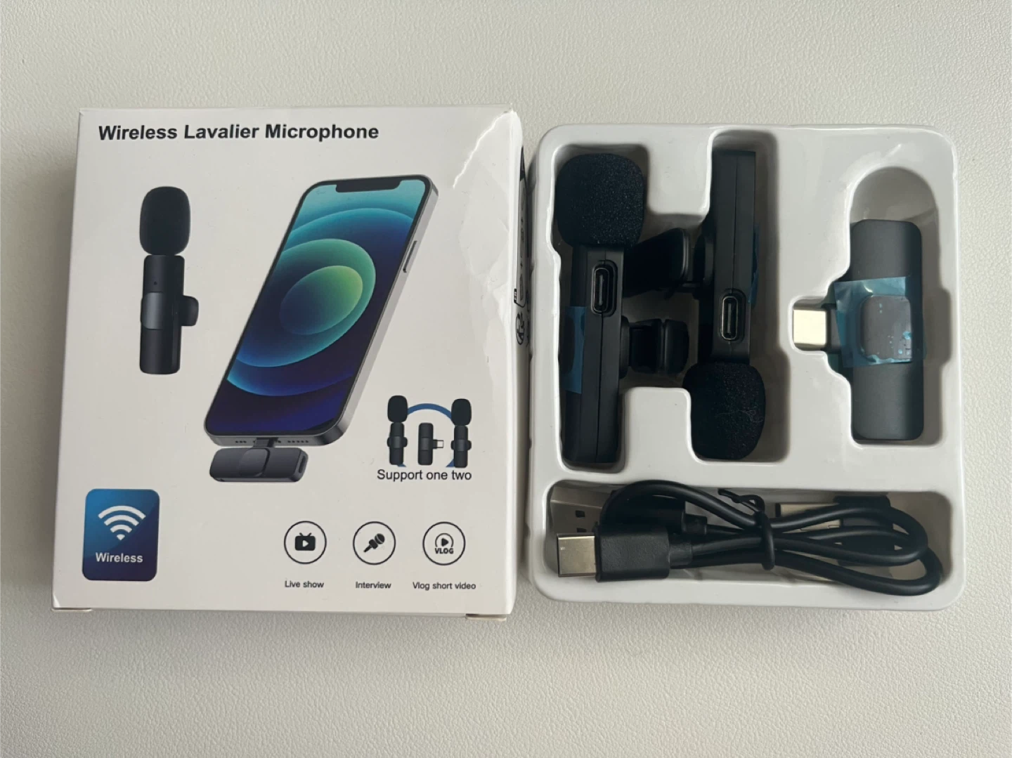 Wireless Lavalier Microphone - New in Box