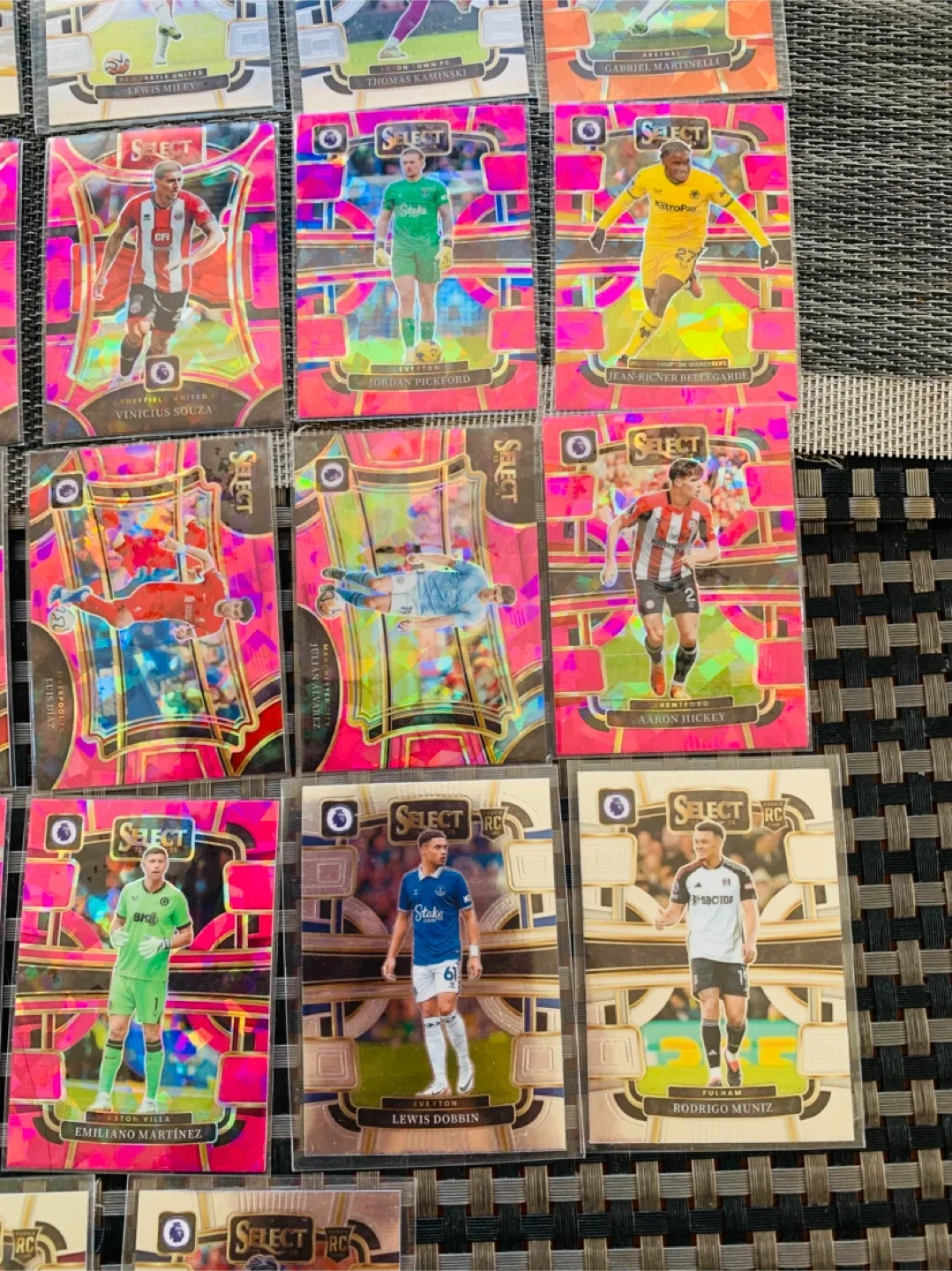 Lot of 27 Soccer Premier League Panini Trading Cards image indicator(5)