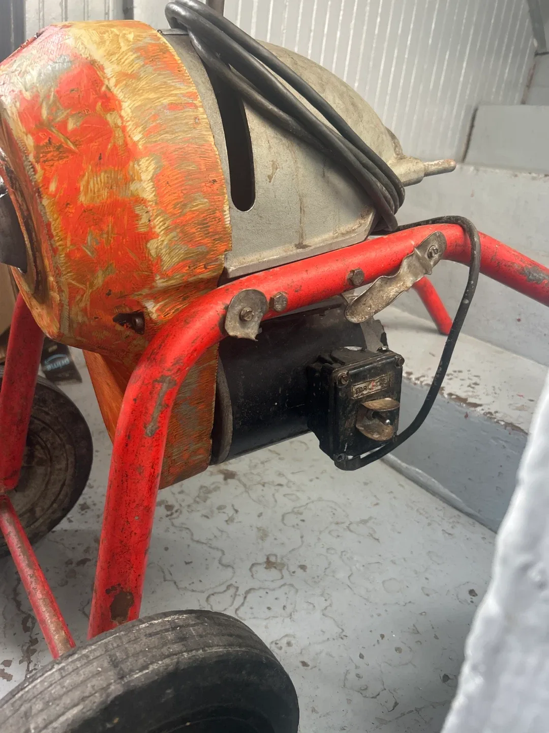 K1500 Used Drain Cleaning Machine rod image indicator(4)