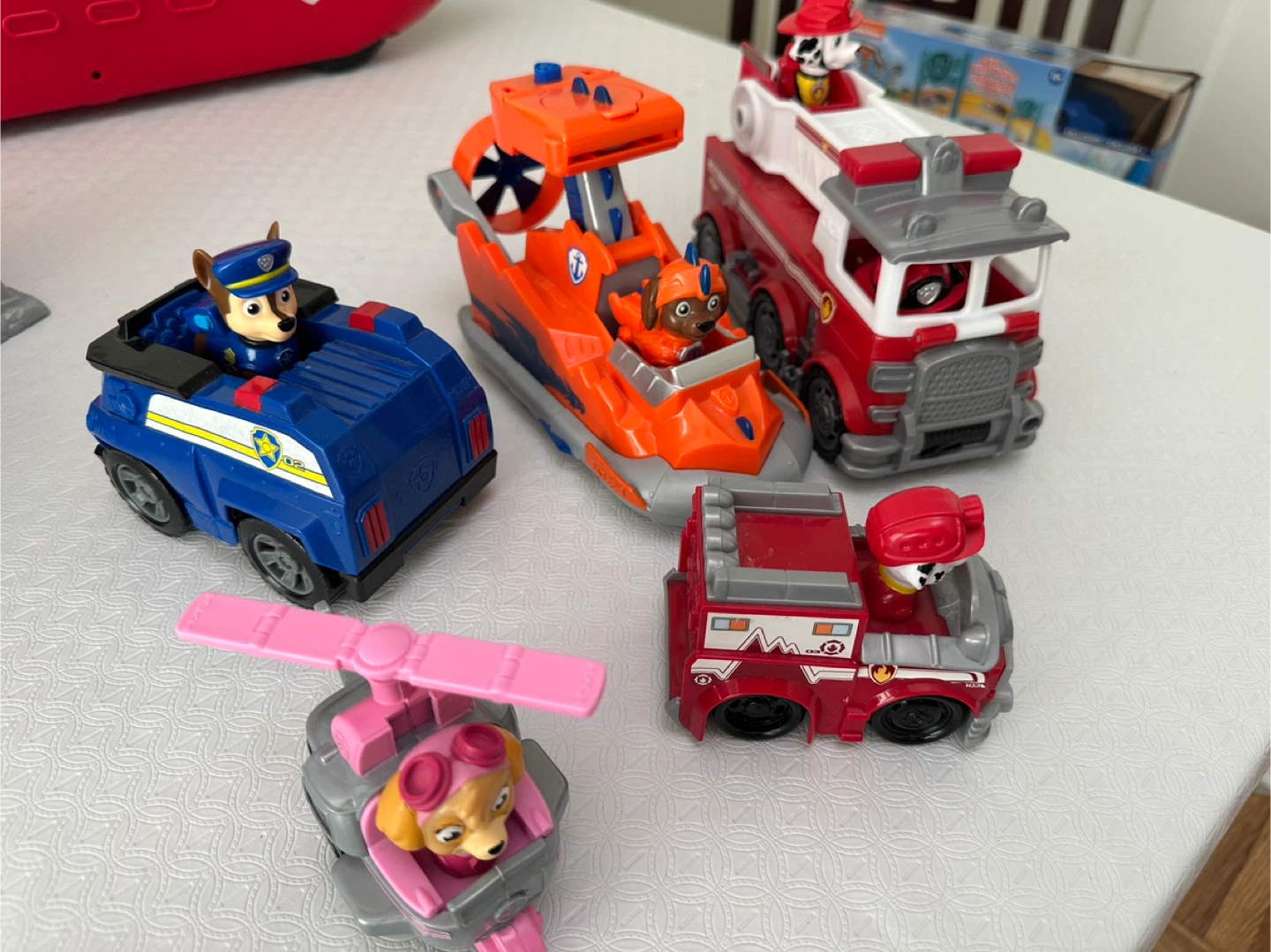 Paw Patrol Vehicle Toys Set