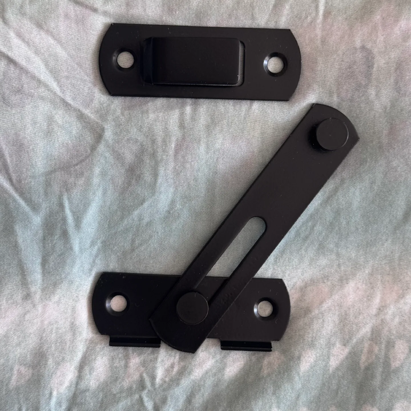 Black Barn Door Latch thumbnail