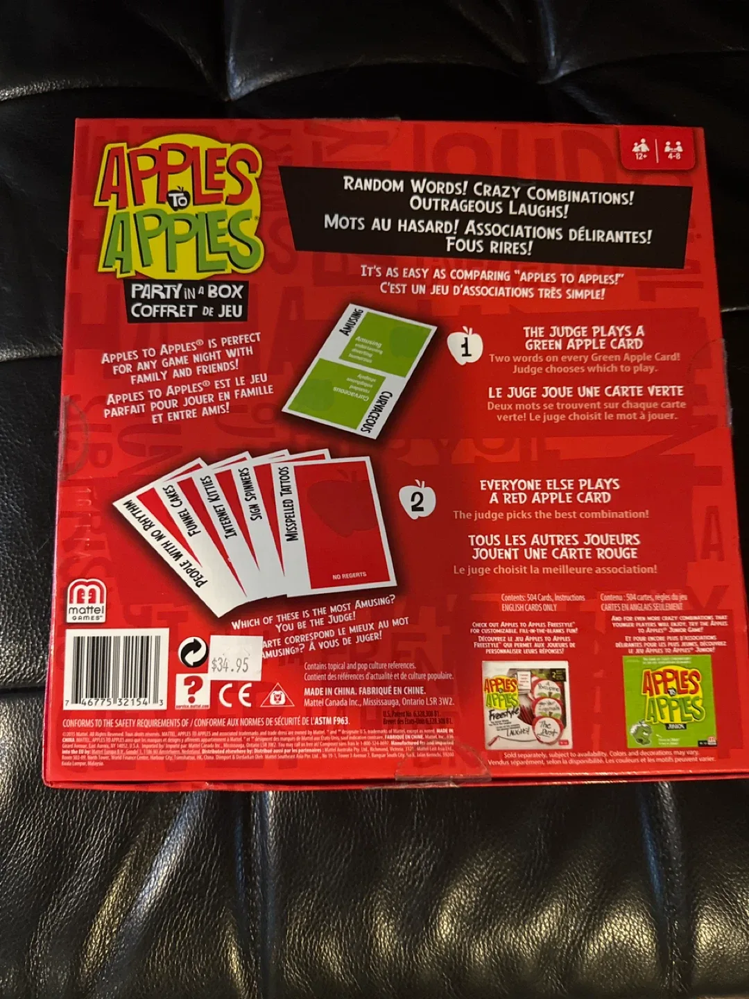 Apples to Apples Party in a Box Card Game image indicator(2)