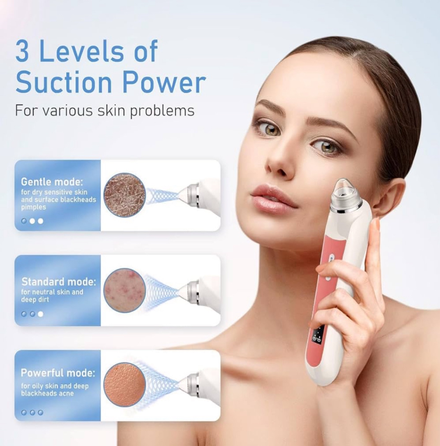 Vacuum Blackhead Remover w/ Built-in HD Camera - New! - photo 4