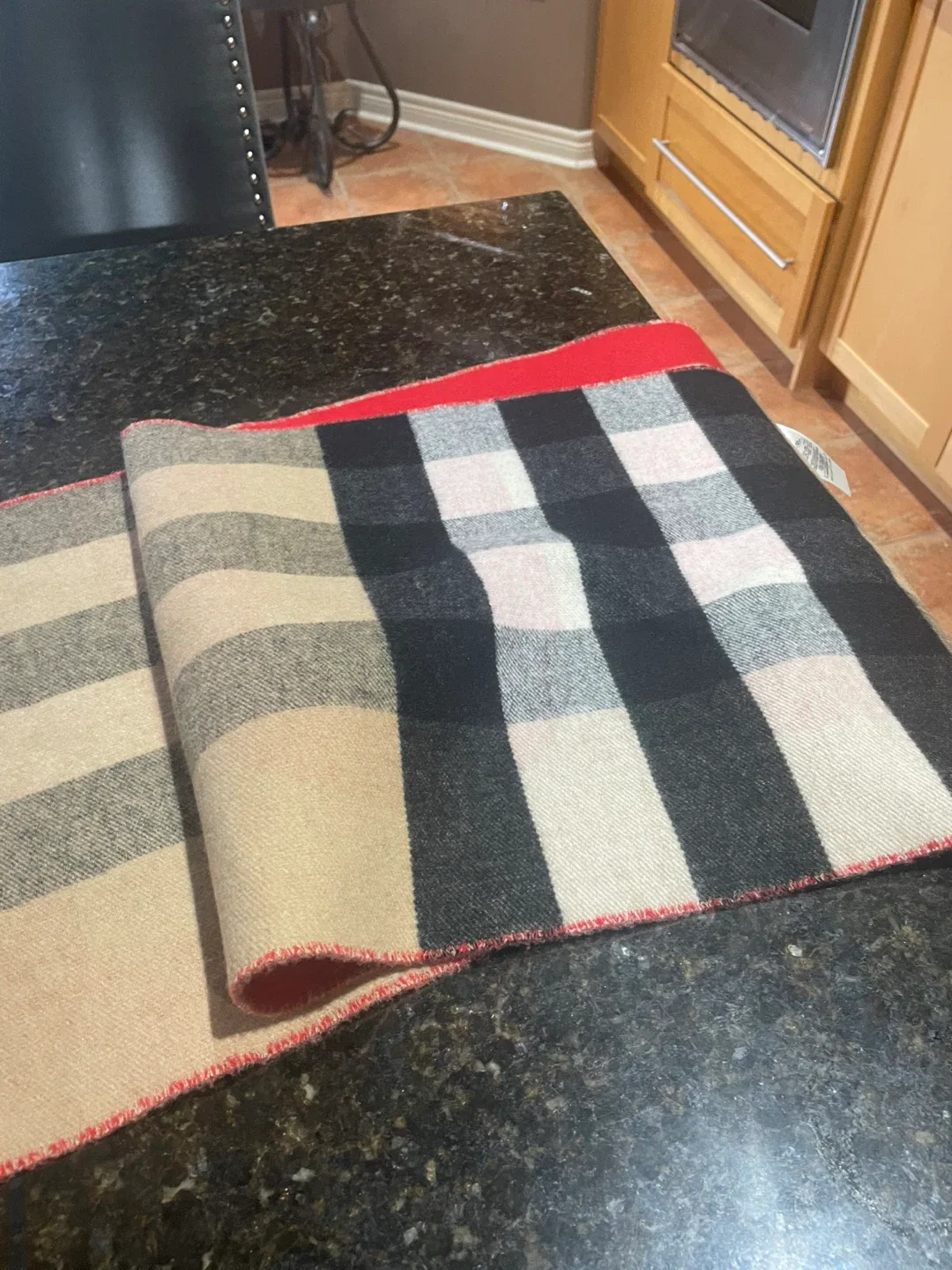 Burberry Archive Beige Mega Check Scarf image indicator(3)