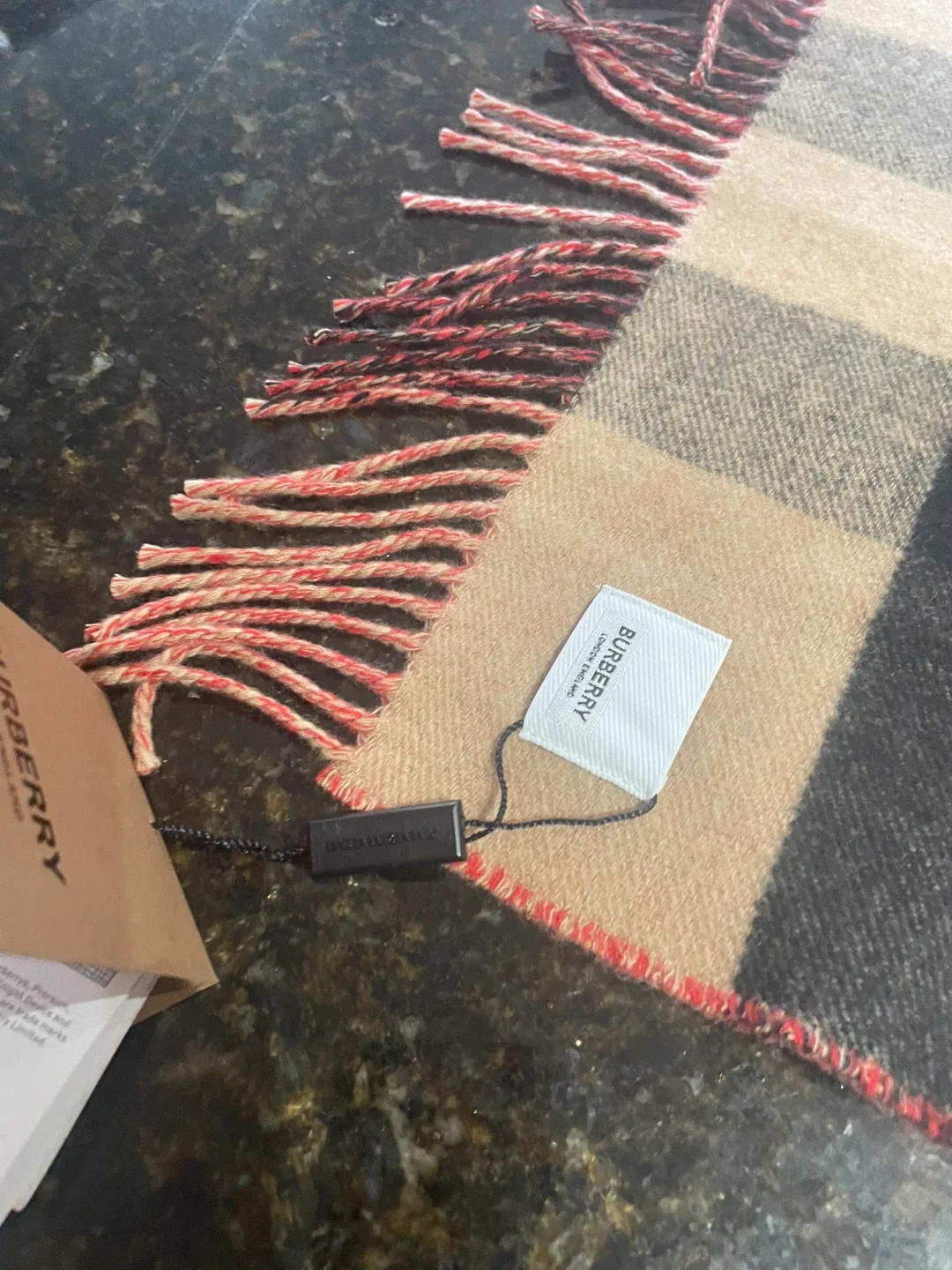 Burberry Archive Beige Mega Check Scarf image indicator(2)