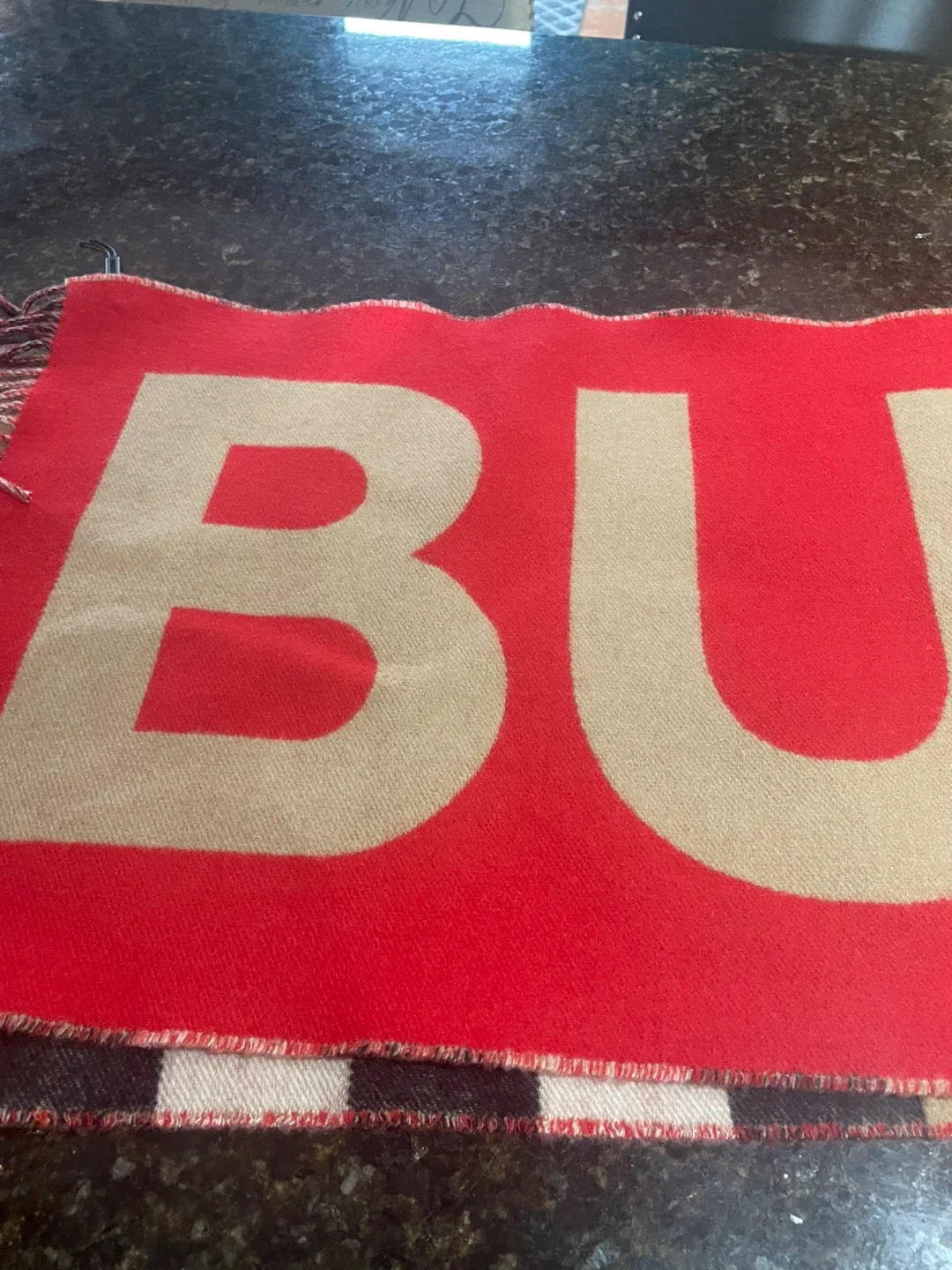 Burberry Archive Beige Mega Check Scarf image indicator(4)