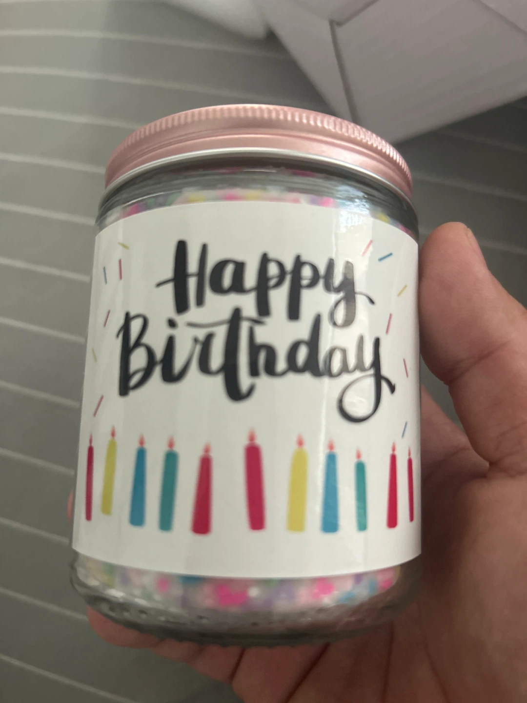 Happy Birthday Candle - Delicate Aroma - photo 2