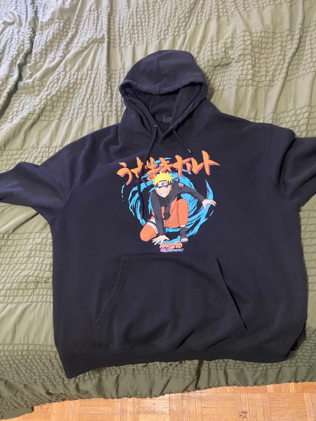 Naruto Hoodie - Black thumbnail