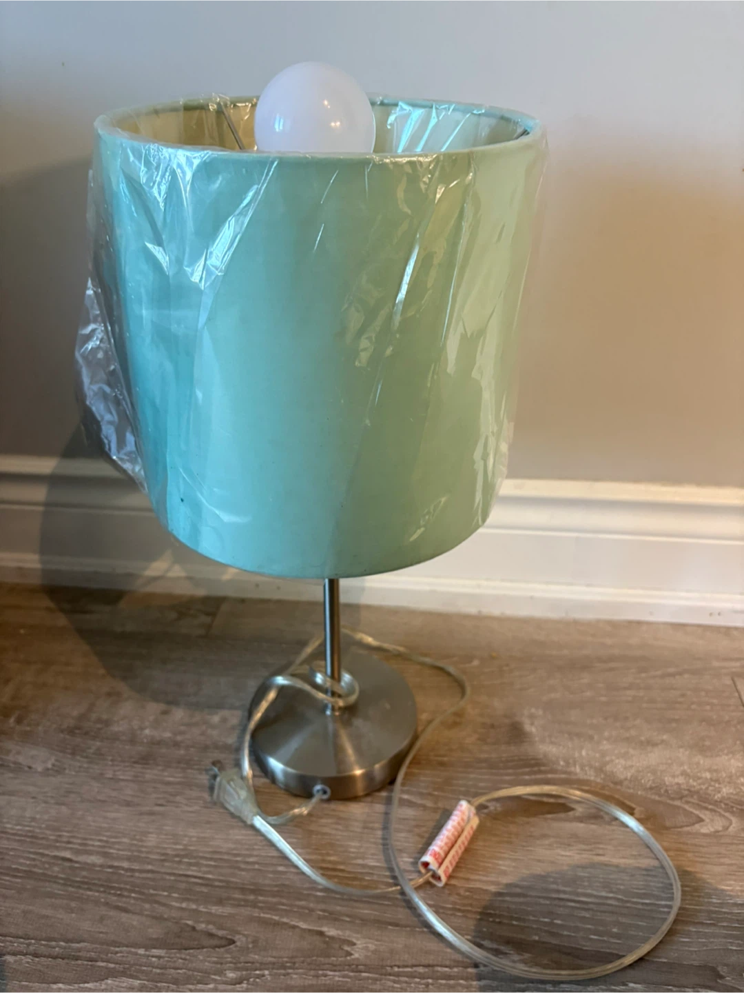 Mint Green Bedside Table Lamp