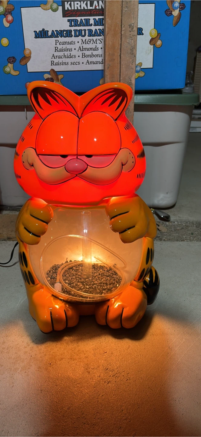 Vintage 1978 Garfield  Rare 2-Gallon Aquarium - photo 2