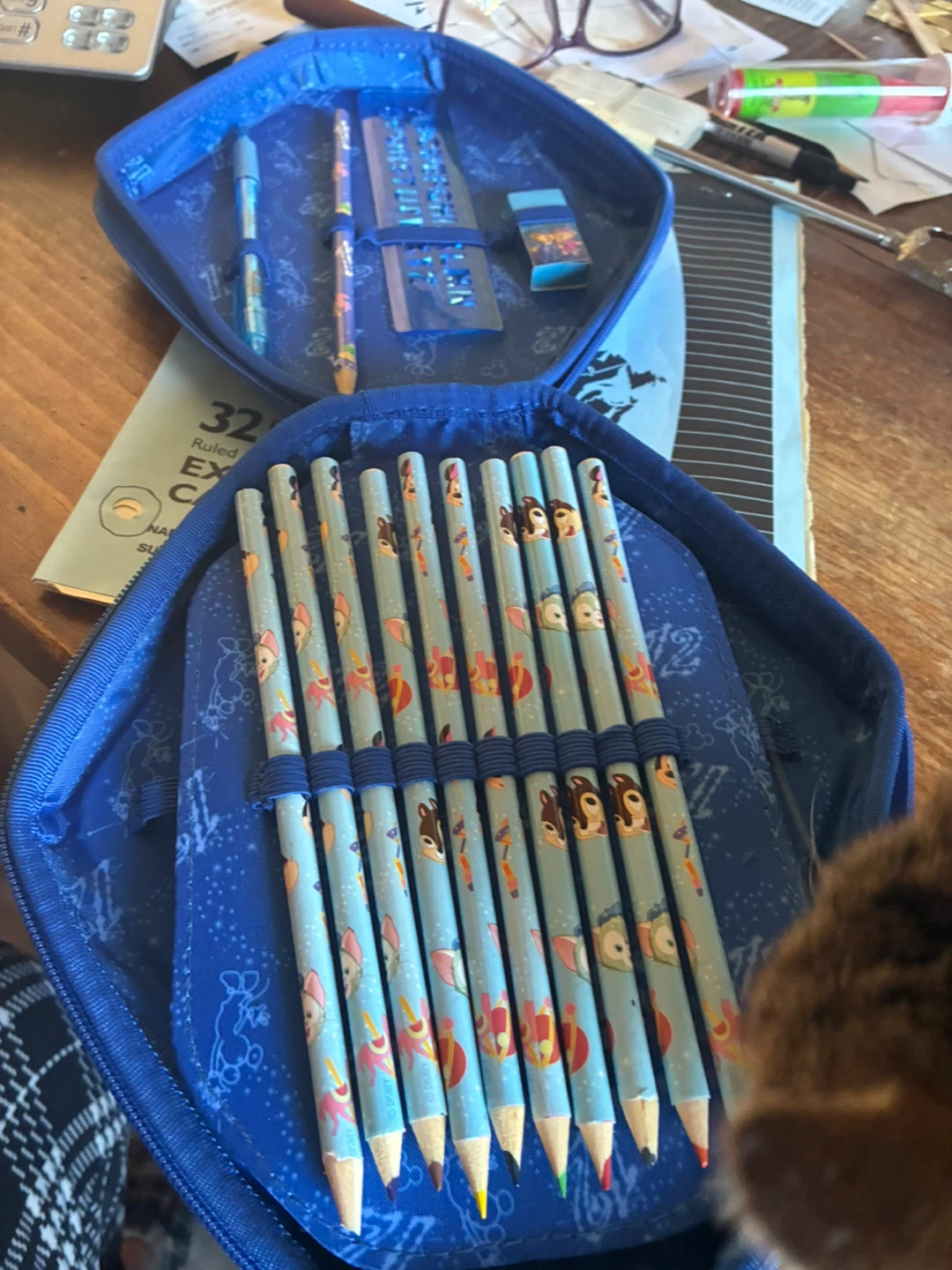 Hong Kong Disneyland Pencil Case with Supplies - photo 4
