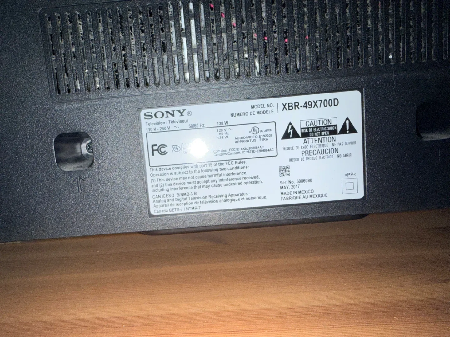 Sony Bravia XBR-49X700D 49 inch 4K TV image indicator(3)