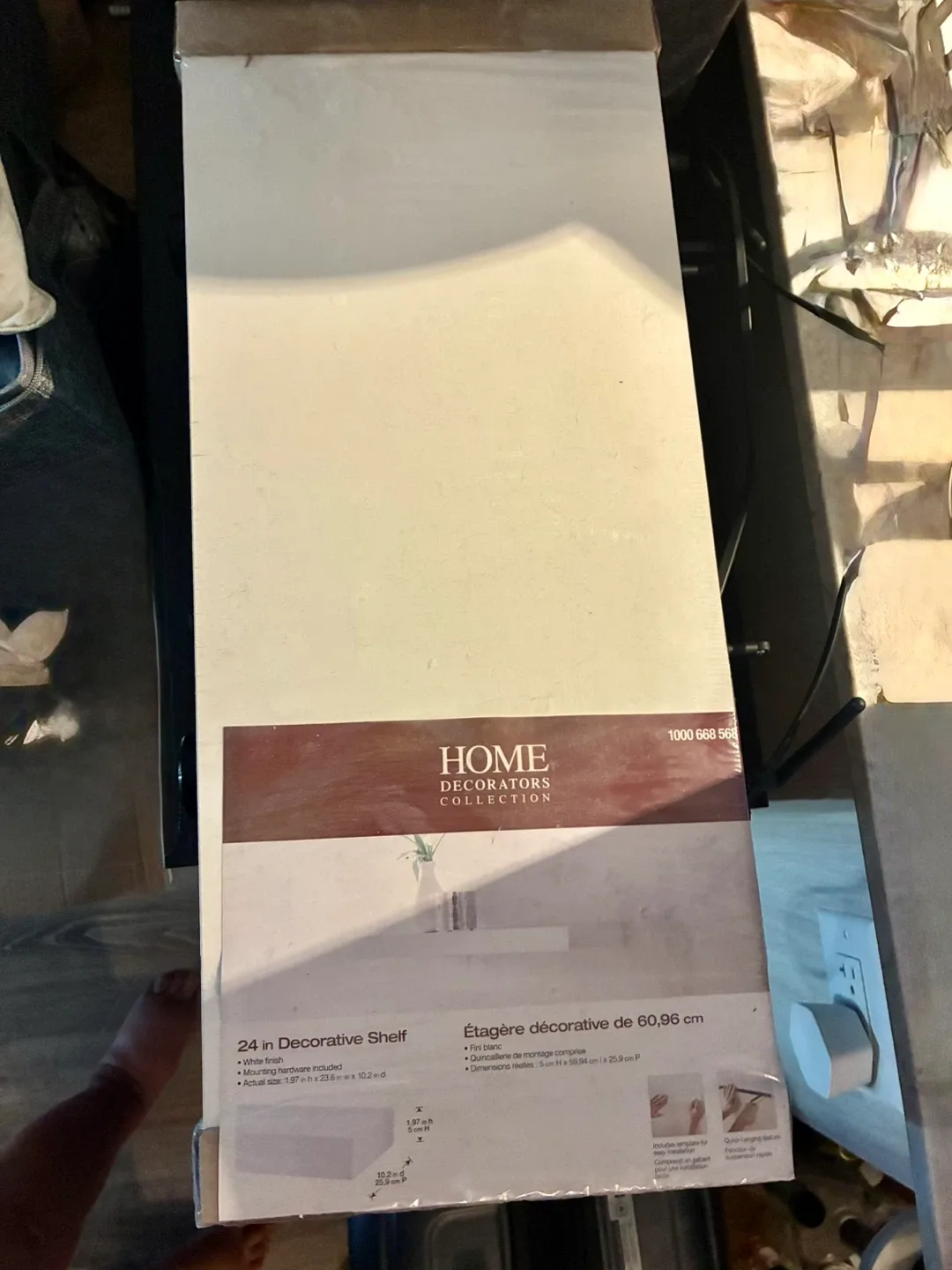 Home Decorators Collection 24" Decorative Shelf - NEW thumbnail