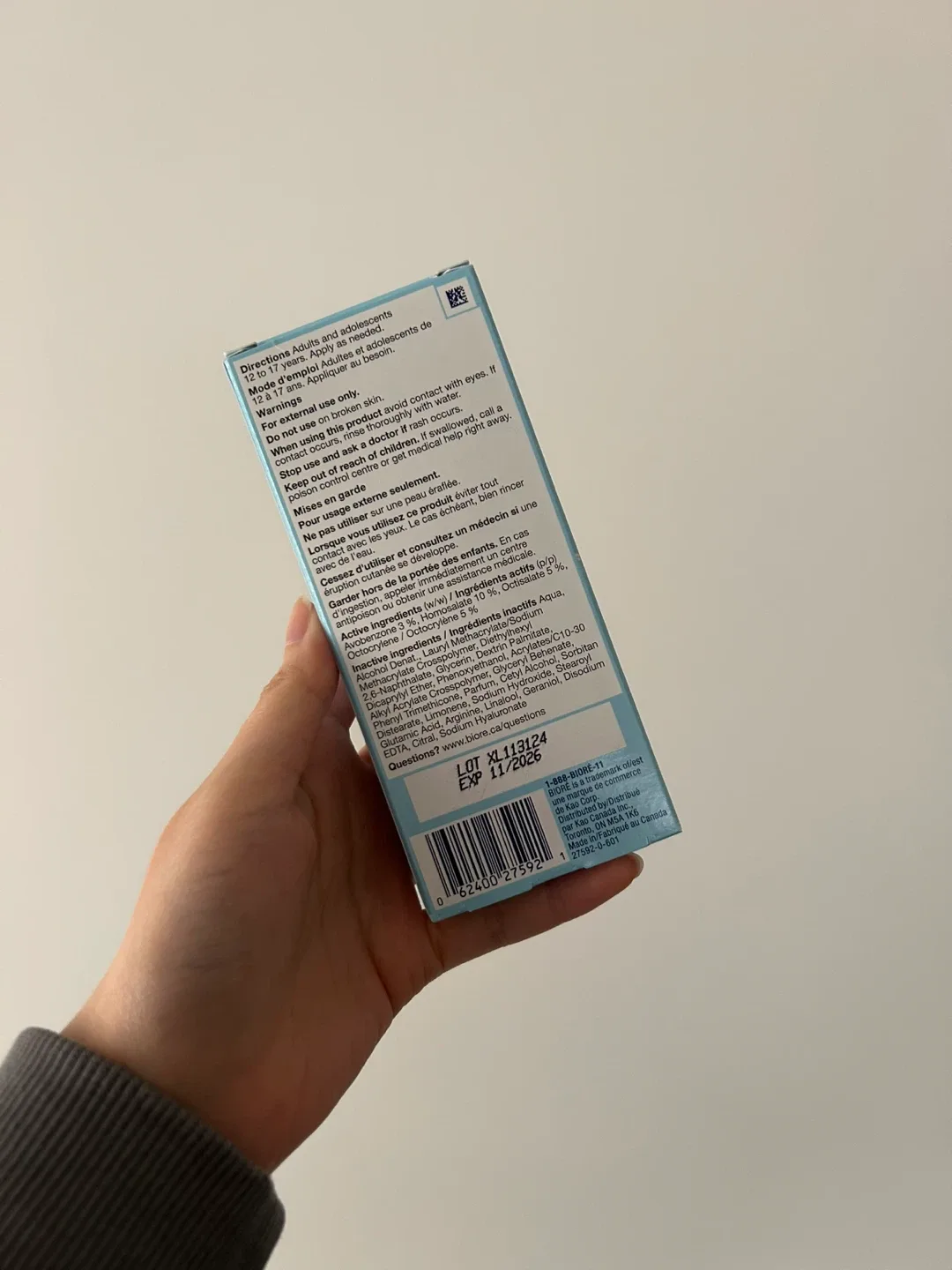 NEVER OPENED-Bioré UV Aqua Moisturizer SPF 50 image indicator(2)