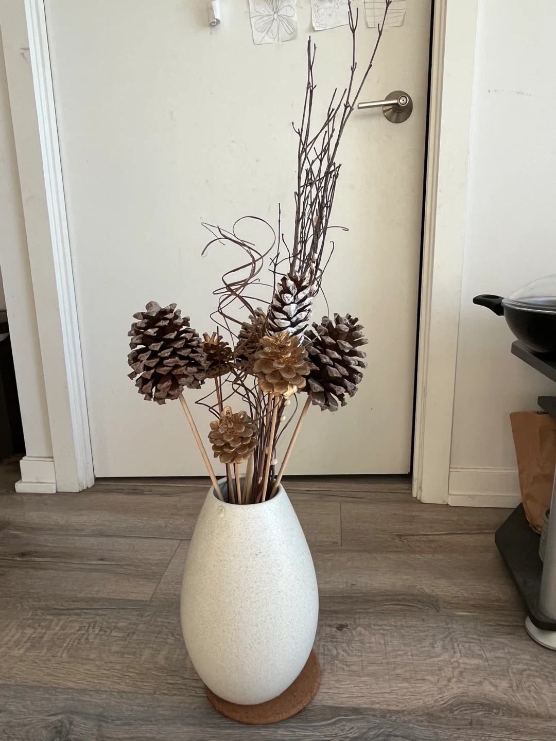Decorative Pine Cone Arrangement