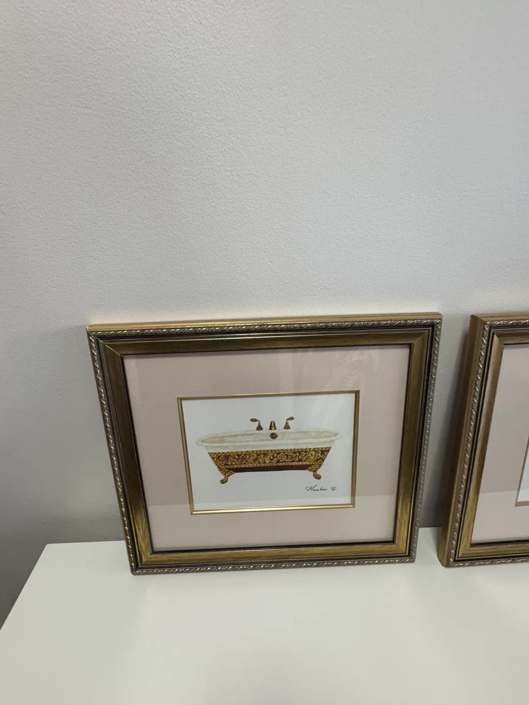 Framed Bathtub Art Prints - Set of 2 image indicator(5)