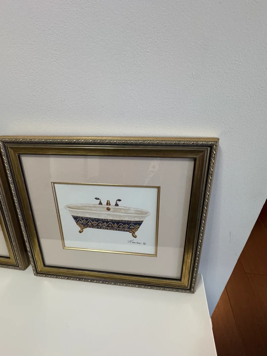 Framed Bathtub Art Prints - Set of 2 image indicator(3)