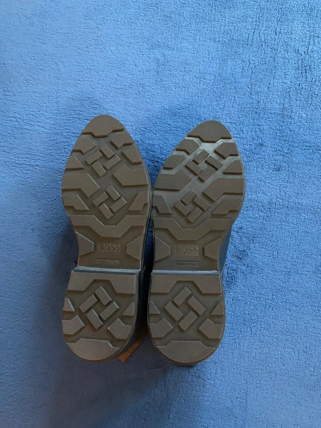 Hugo Boss Blue Leather Dress Shoes - New with Tags image indicator(8)