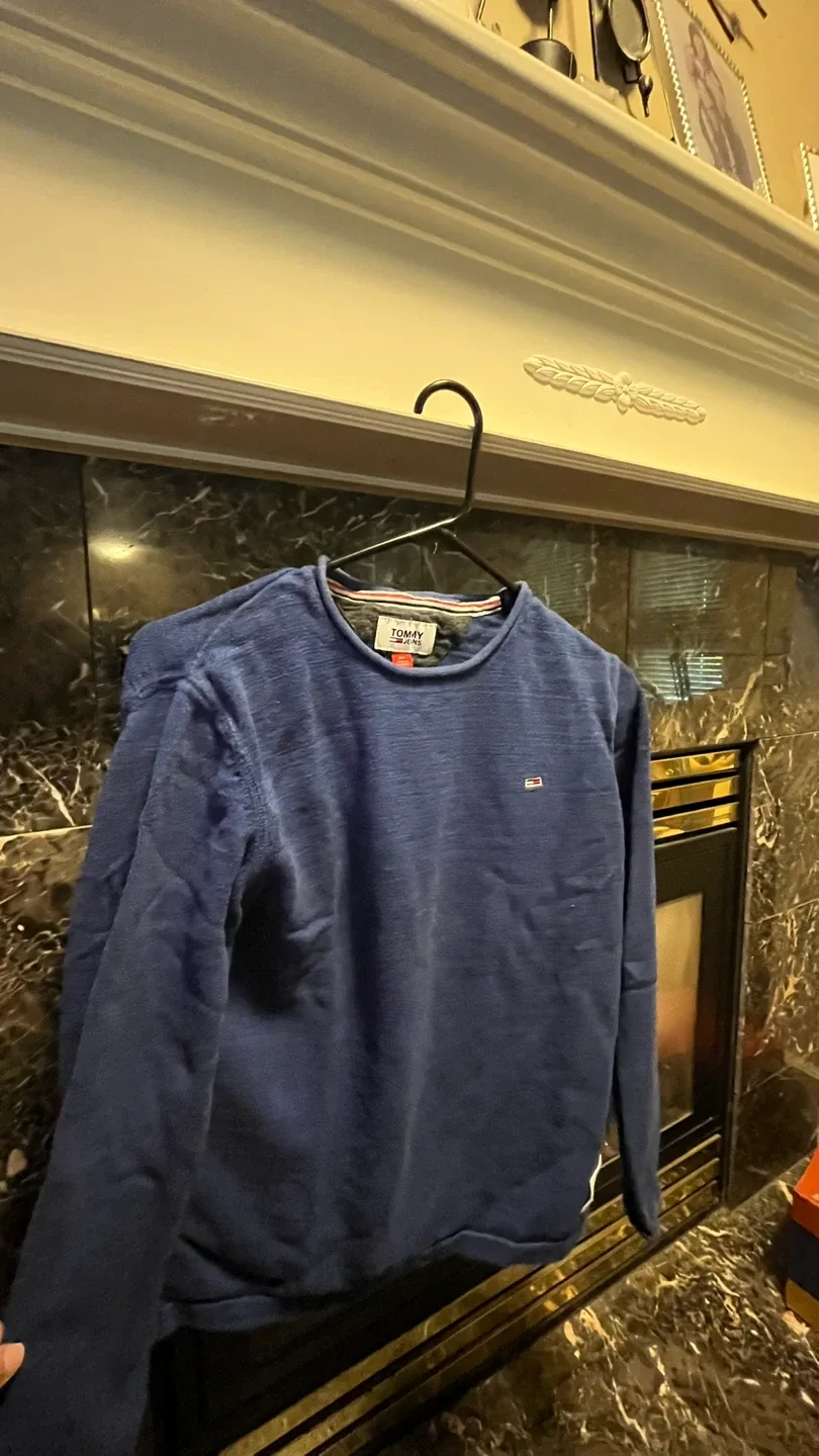 Tommy Jeans Blue Sweater image indicator(2)