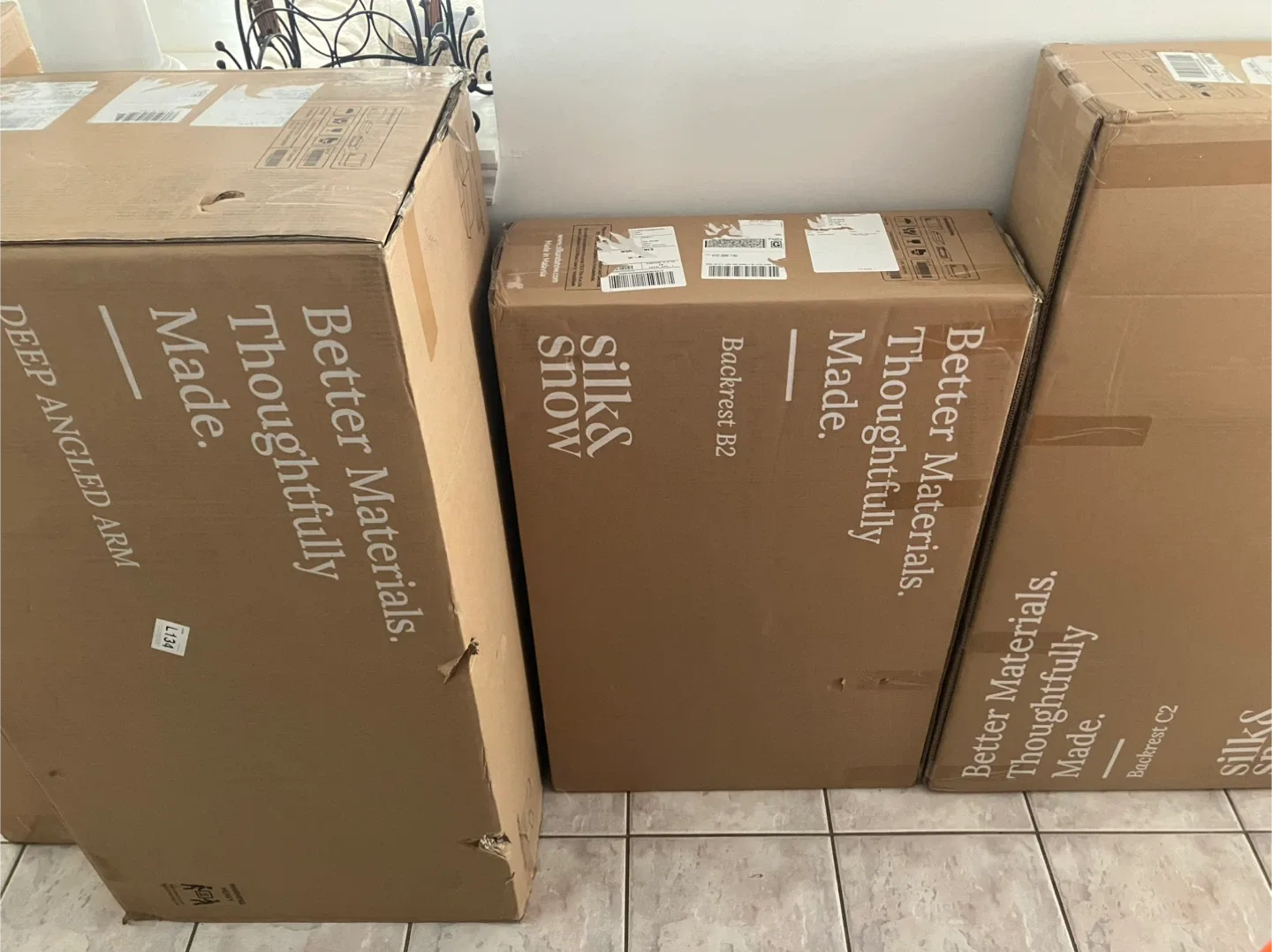 Silk & Snow Aire Modular Sectional 4-Seater L-Shaped Sofa image indicator(2)