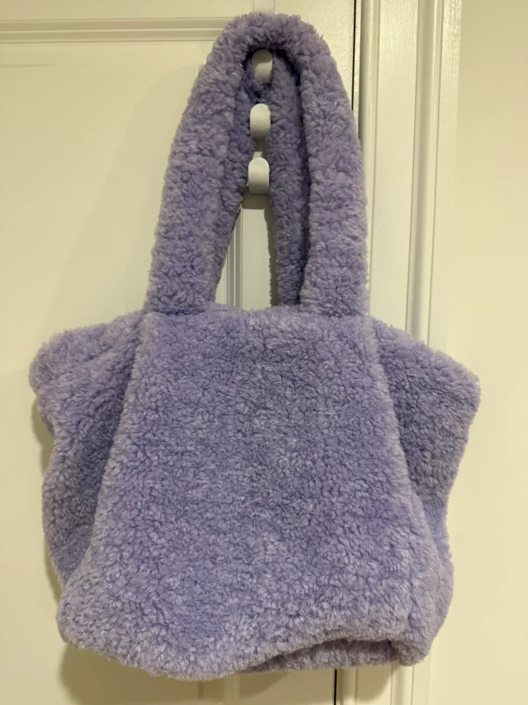 Skinnydip London Ella Lilac Borg Tote Bag with Tag image indicator(2)