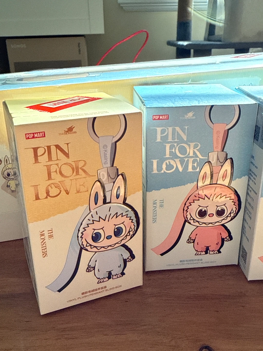 Labubu V4 Pin for Love Blind Box