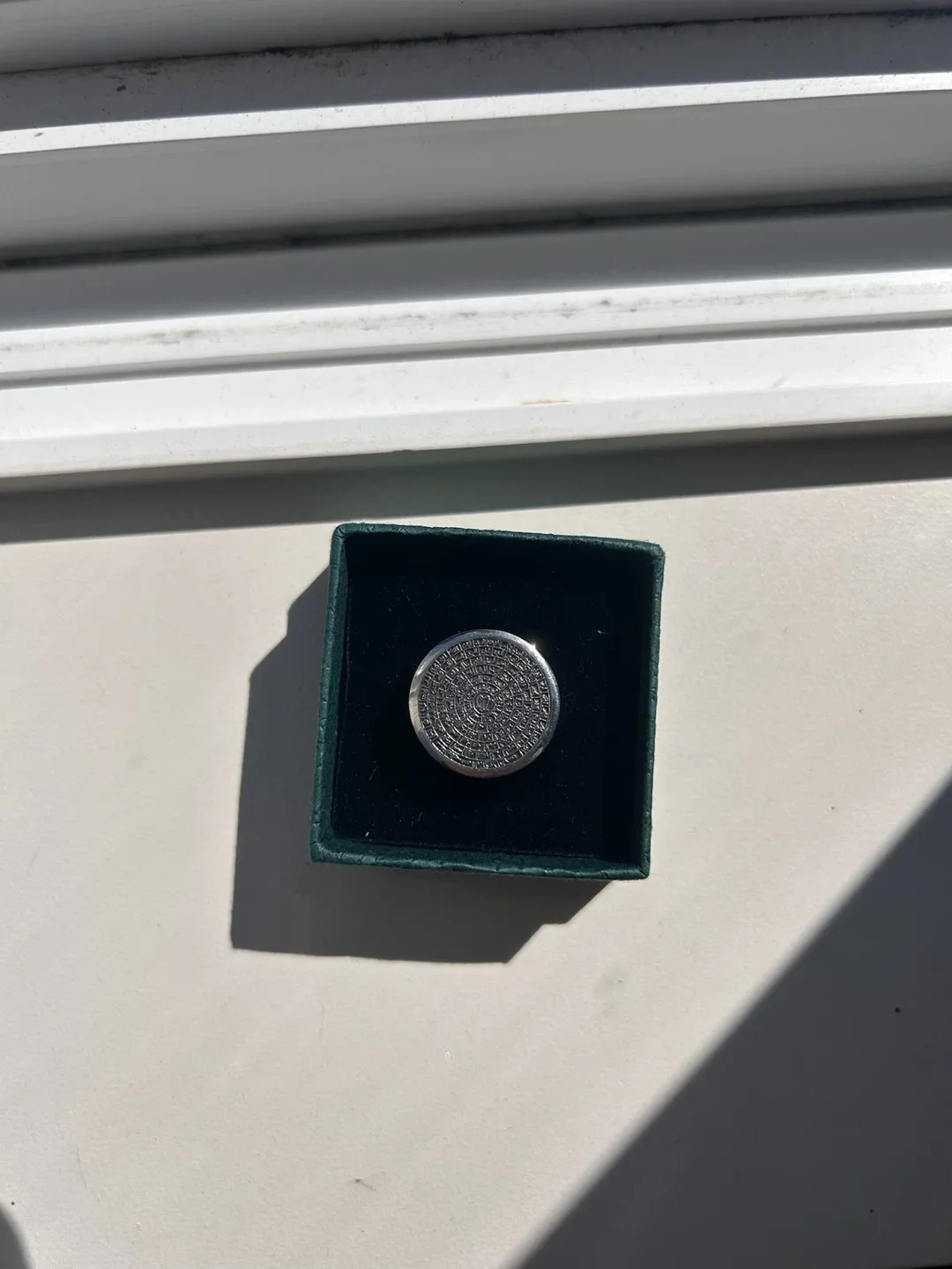 Silver Ring with Box - 99 Names of Allah thumbnail