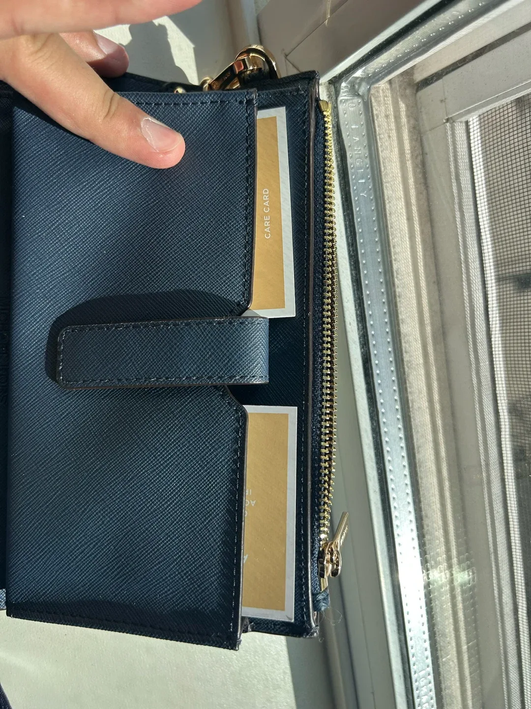 Michael Kors Wristlet Wallet - Blue image indicator(3)